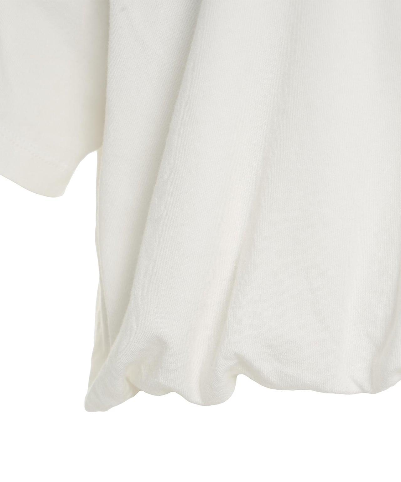 T-shirt with gathered hem Product Image