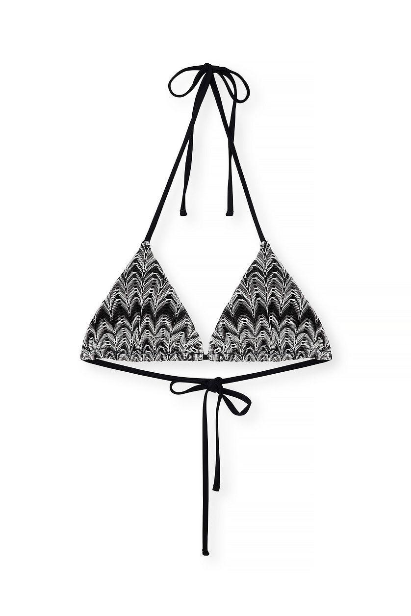Knitted Triangle Bikini Top Product Image