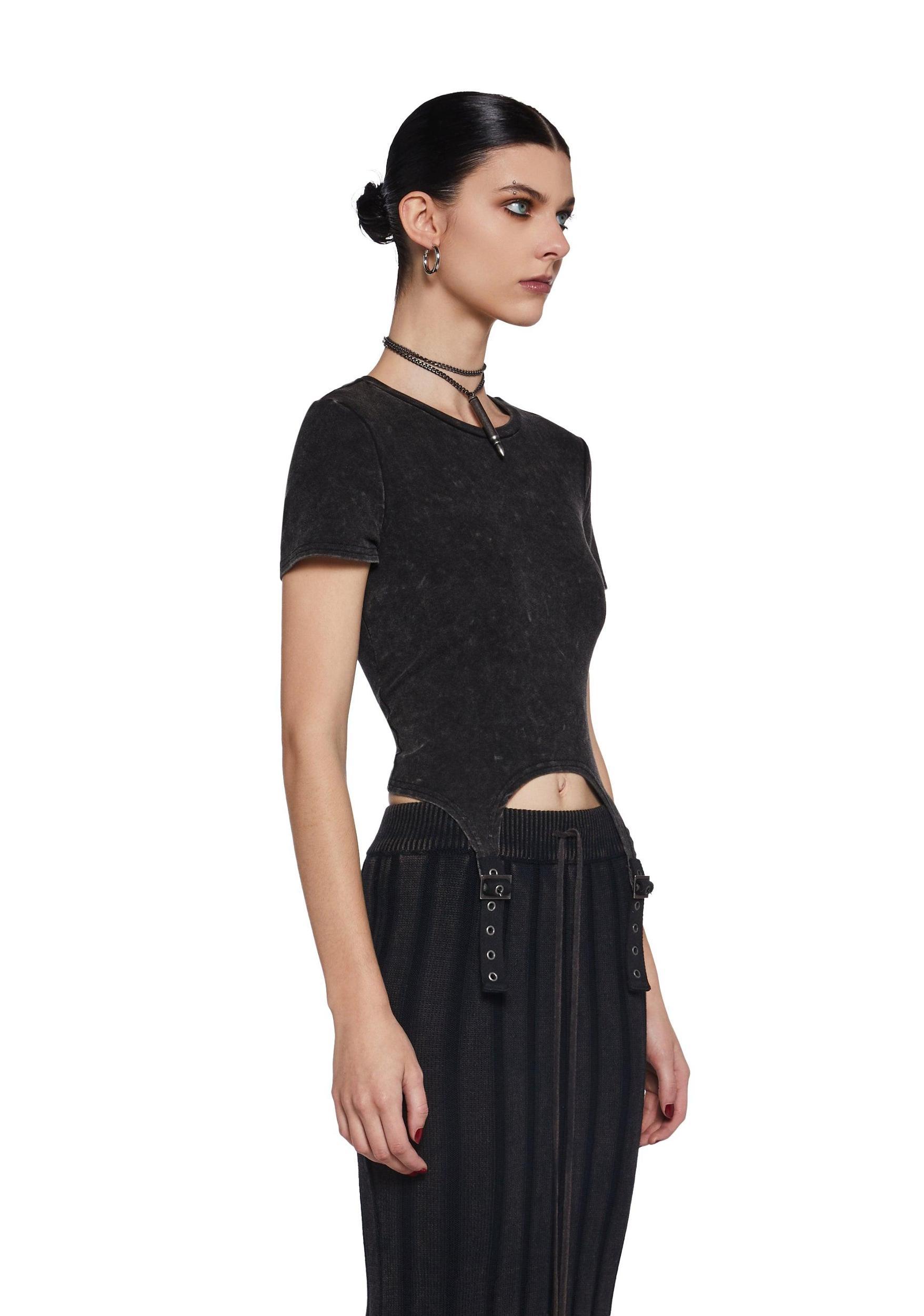 Warp Garter Strap Baby Tee Baby Product Image