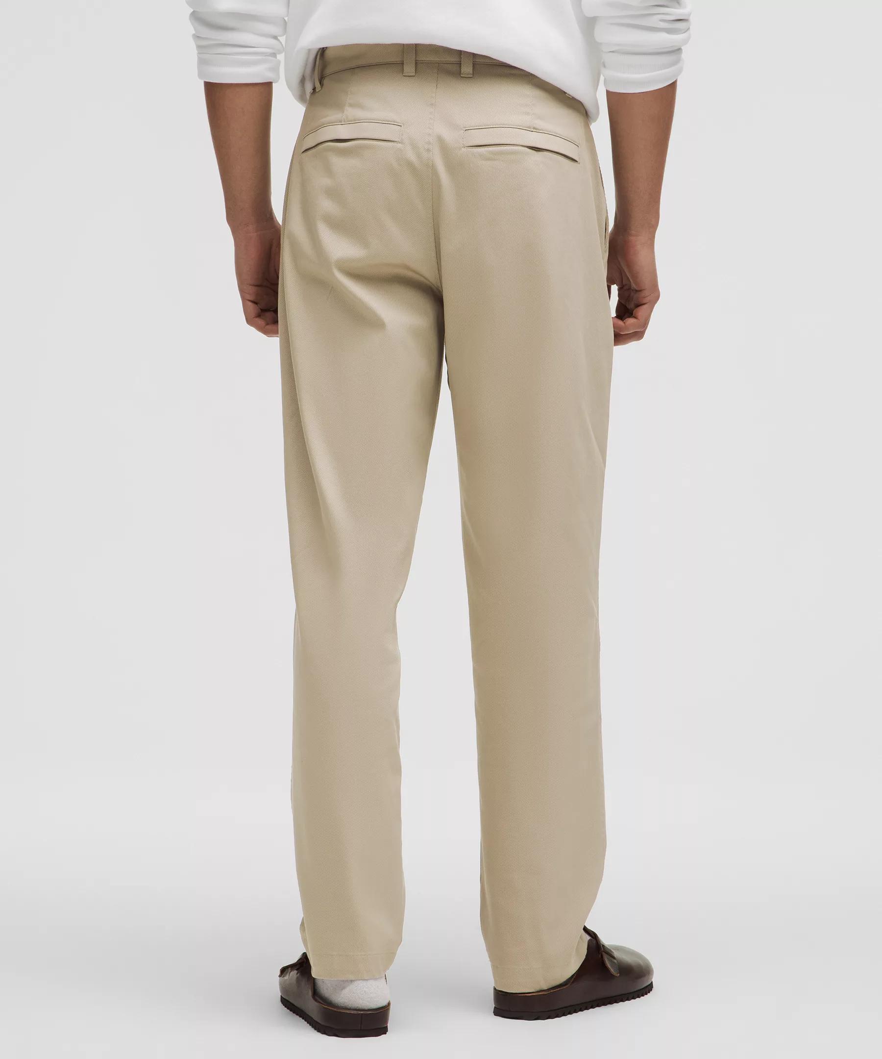 Cotton Twill Pleat-Front Trouser *Regular Product Image