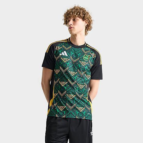 Adidas Mens Black Jamaica National Team 2024 Away Replica Jersey - Black Product Image