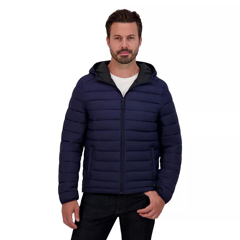 Men's ZeroXposur Hooded Quilted Puffer Jacket, Size: Medium, Grey Product Image