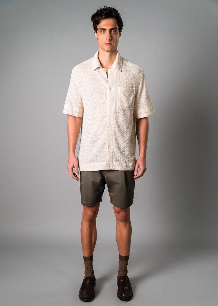 Oblique Short Olive Product Image