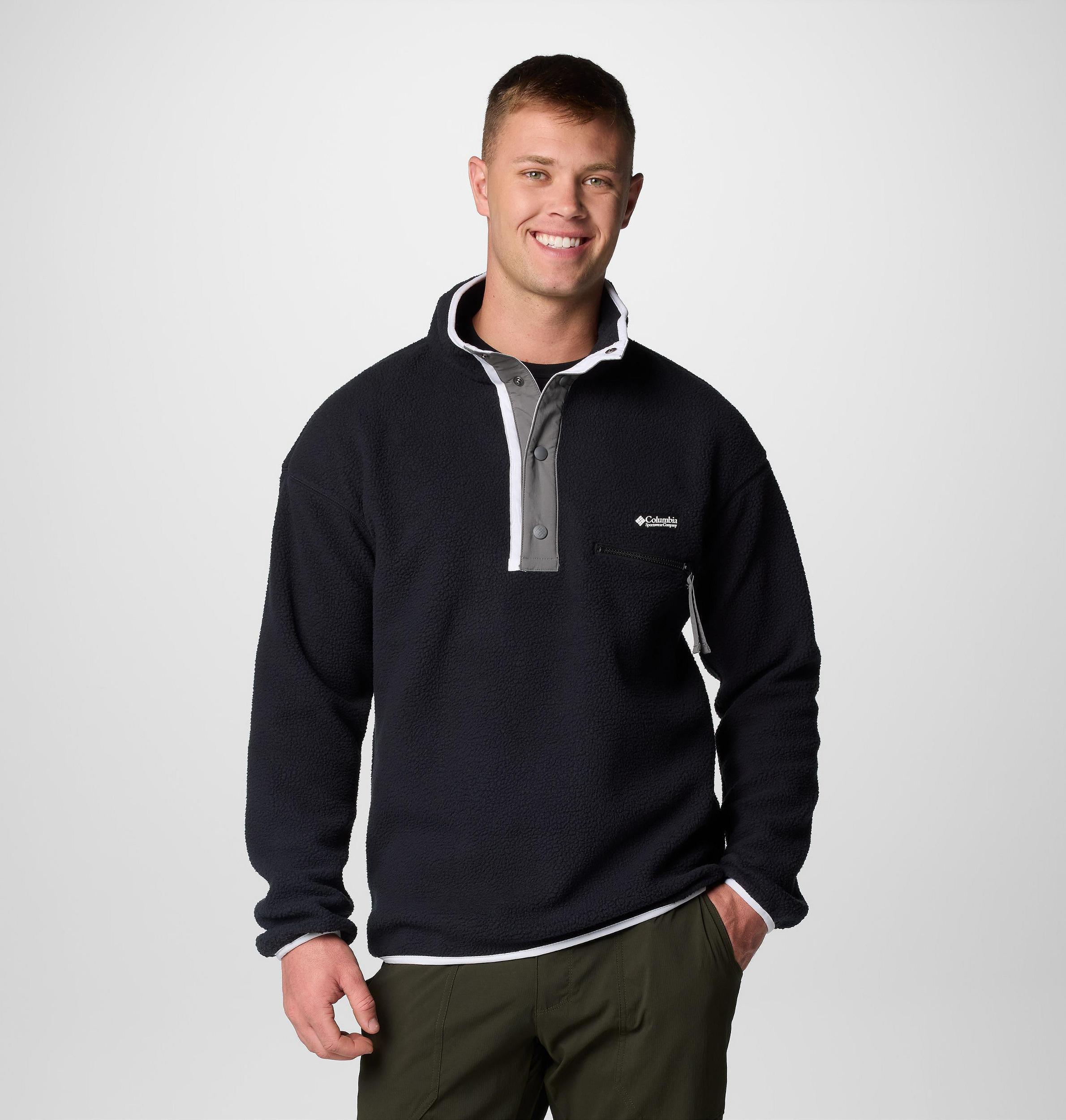 Columbia Mens Helvetia II Half Snap Fleece Pullover- Product Image