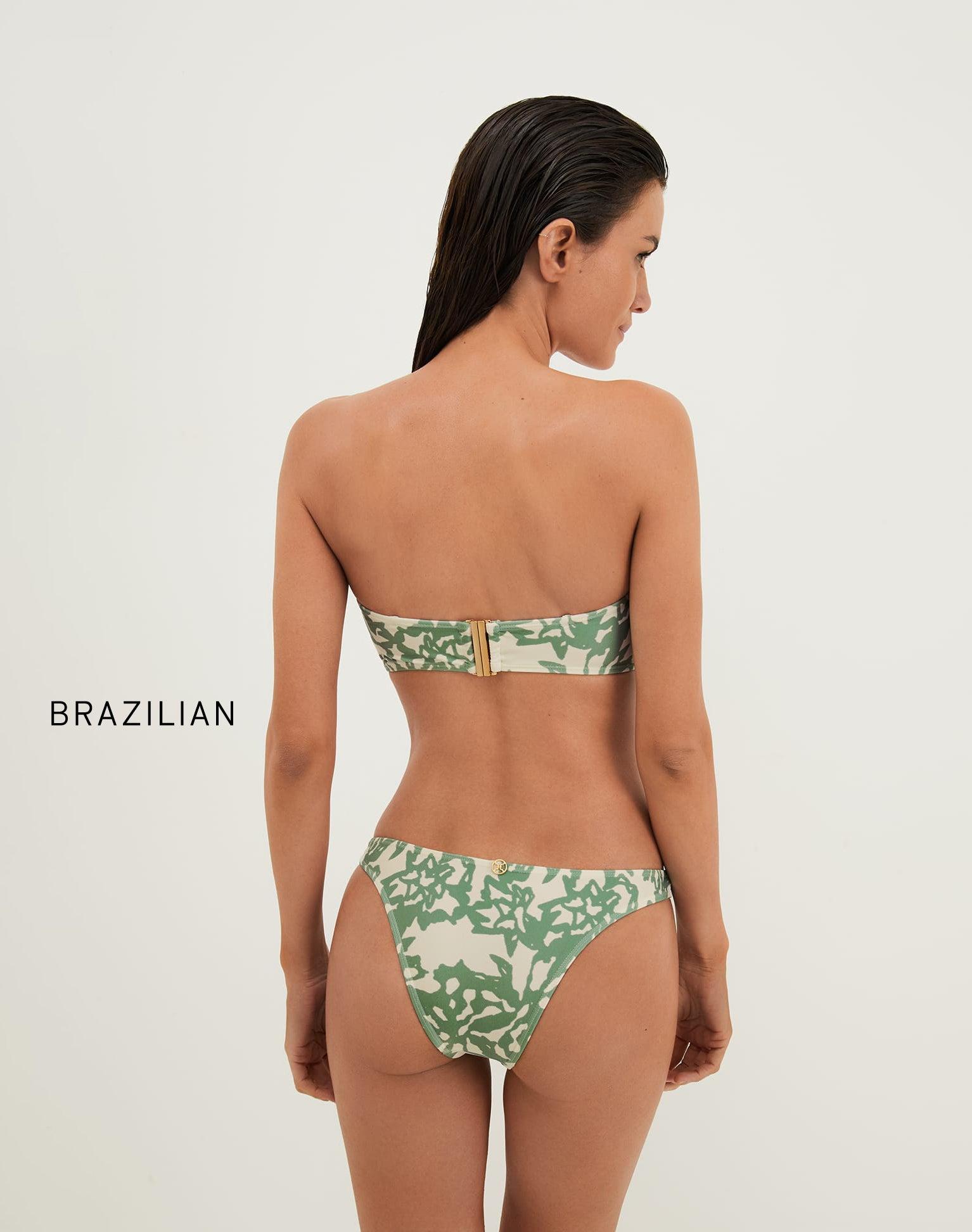 Jill Square Bandeau Top - Oceana Product Image