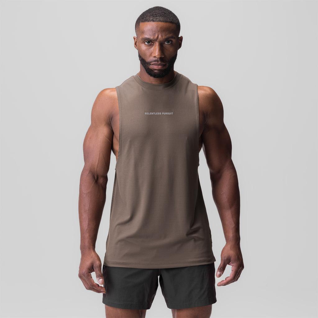 0837. 3D-Lite® 2.0 Muscle Tank - Deep Taupe "RP" Product Image