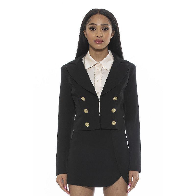 Womens ALEXIA ADMOR Jesse Cropped Blazer Product Image