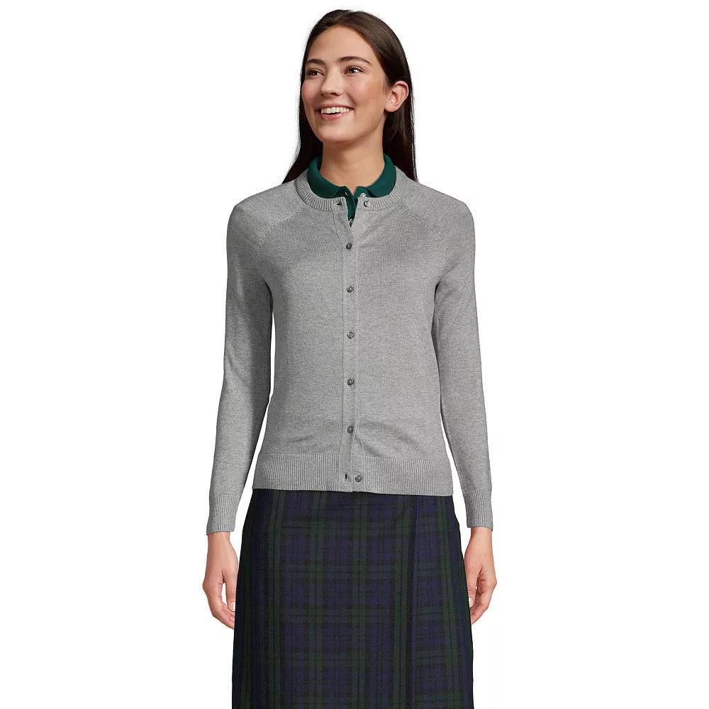 Women's Lands' End Cotton Modal Cardigan Sweater,  Product Image