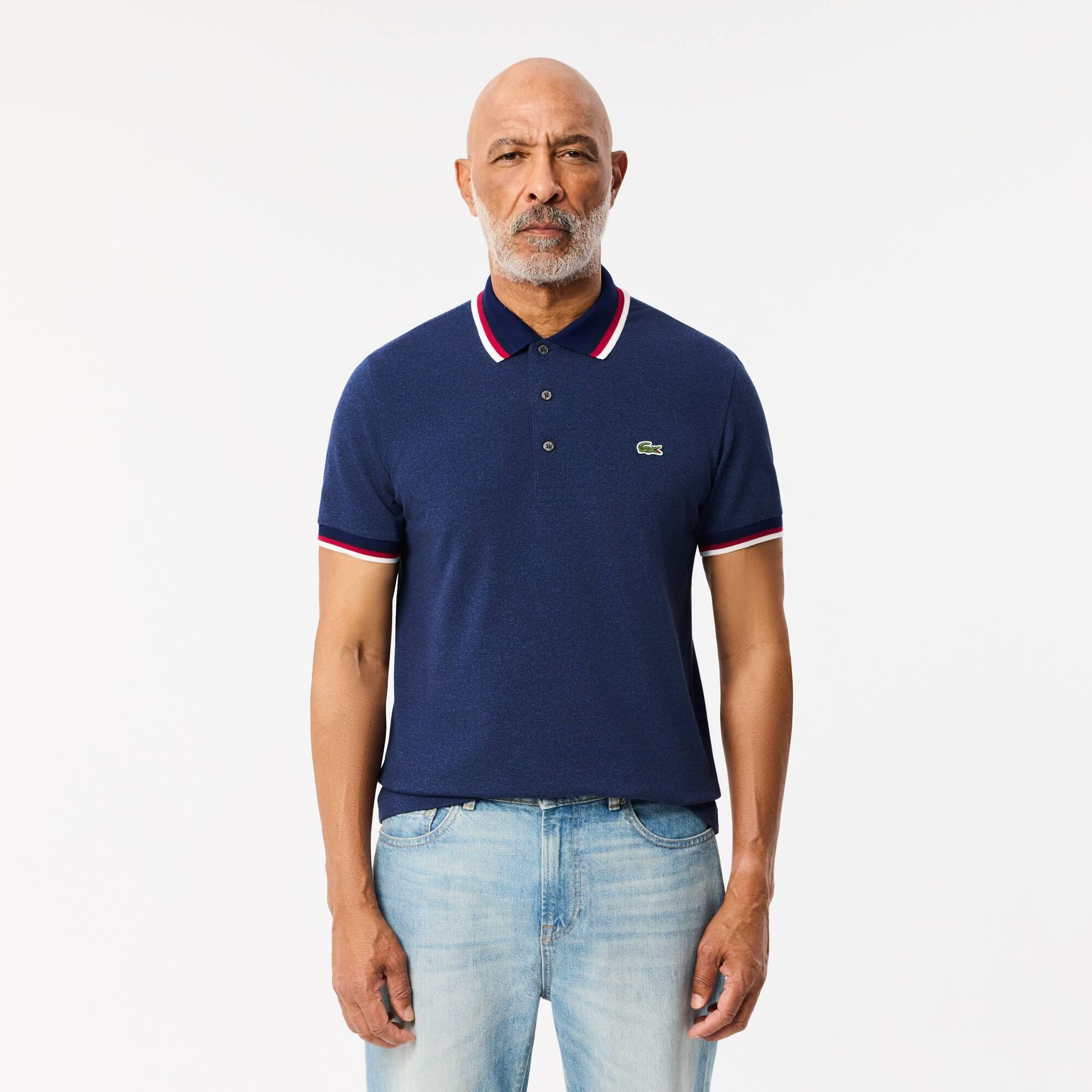 Regular Fit Stretch Mini Piqué Polo Shirt Product Image