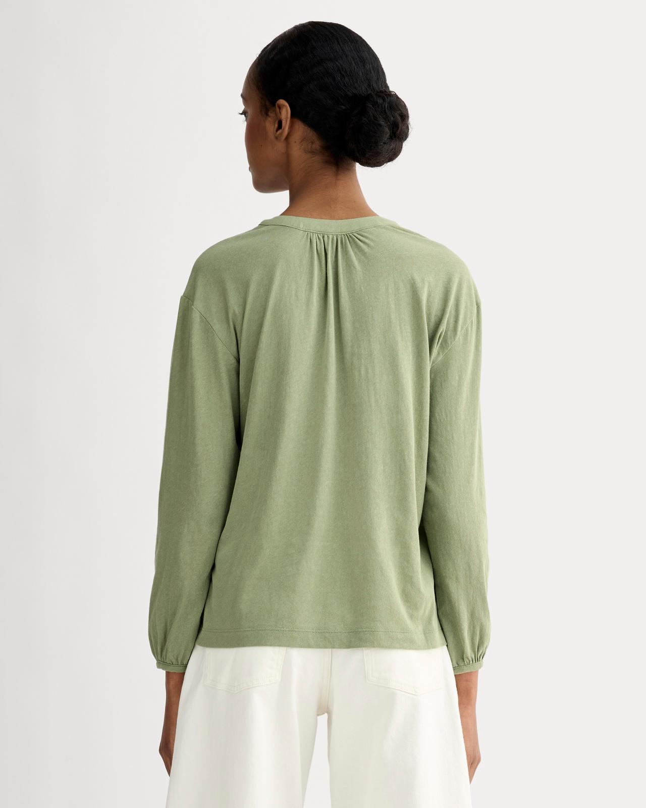 Womens Air V-Neck Henley T-Shirt by Everlane Product Image