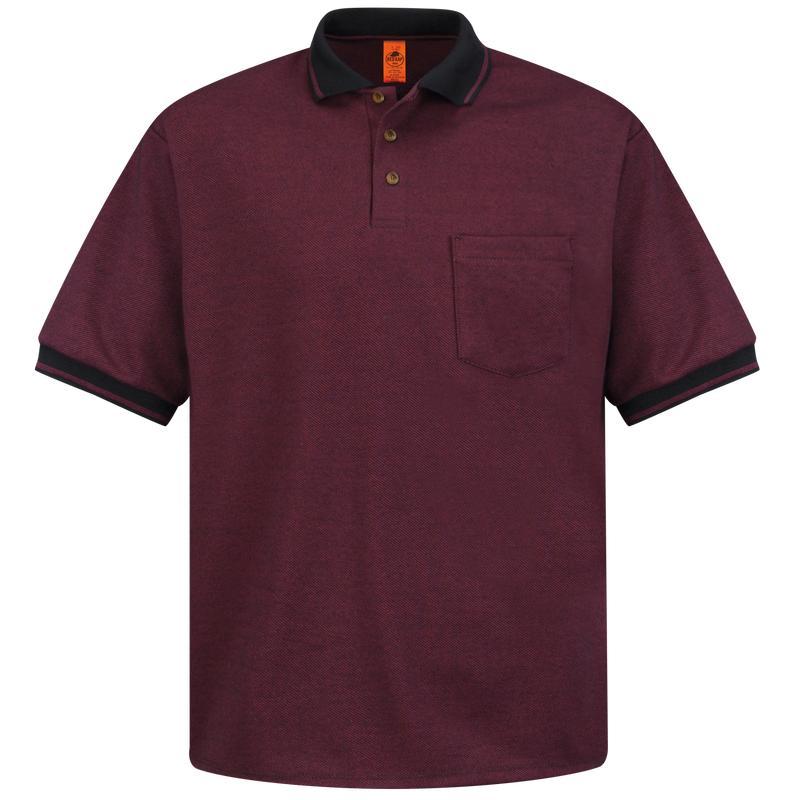 Red Kap Men's Short Sleeve Performance Knit Twill Polo Product Image