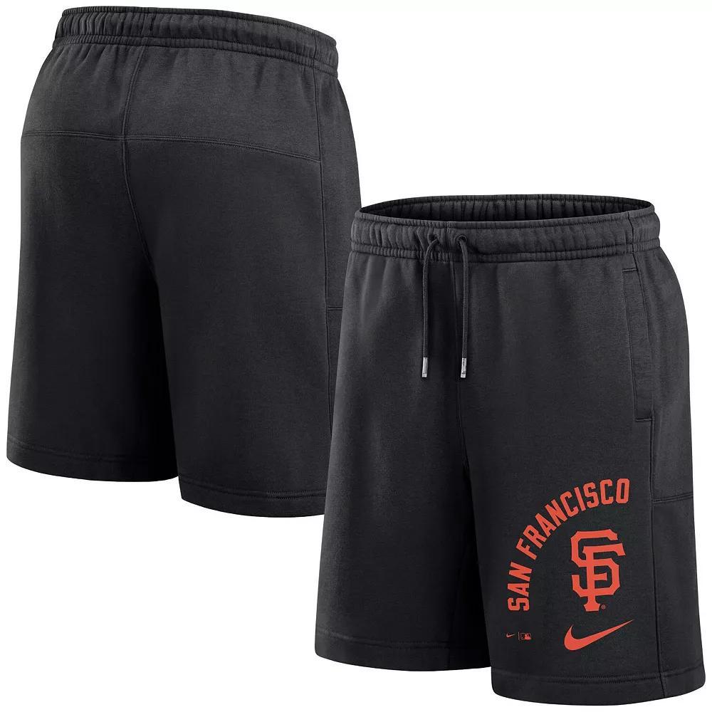 Men's Nike Navy Boston Red Sox Arched Kicker Shorts,  Product Image