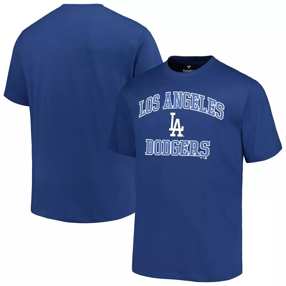 Men's Profile Royal Los Angeles Dodgers Big & Tall Heart & Soul T-Shirt,  Product Image