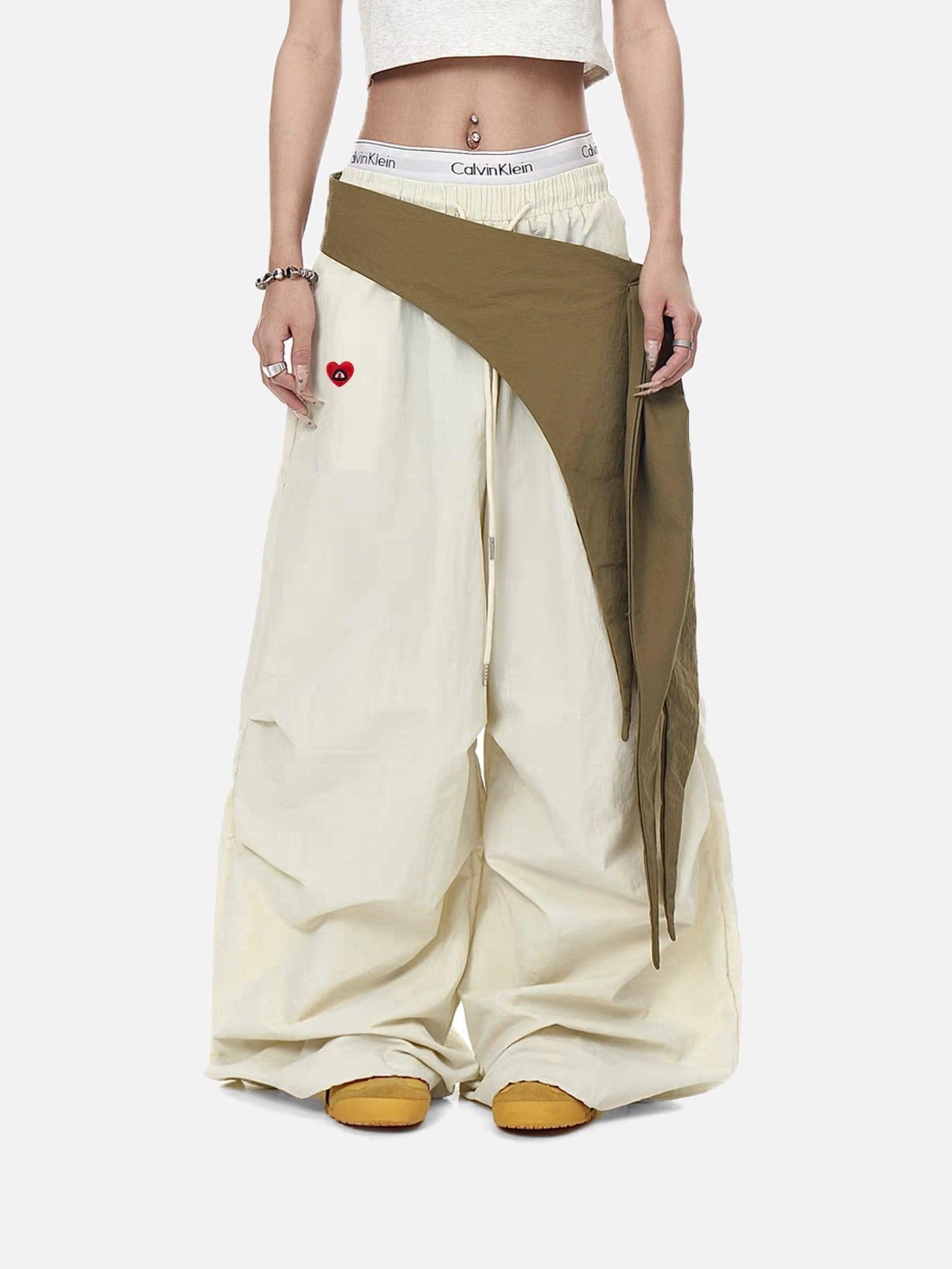 Aelfric Eden Color Blocking Bandage Pants Product Image