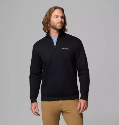Columbia Mens Hart Mountain II Half Zip Sweatshirt - Tall- Product Image