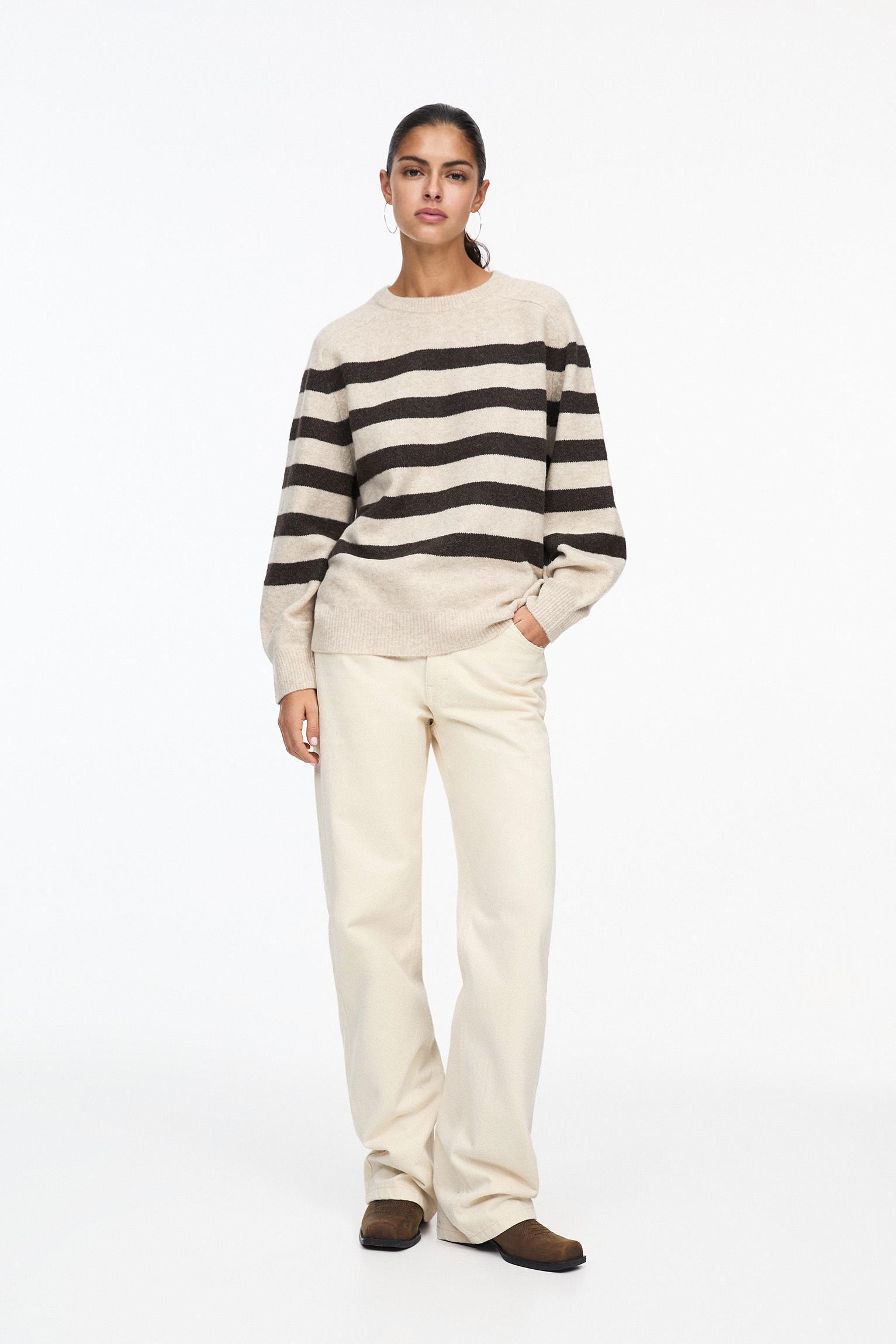 Soft touch striped sweater Product Image