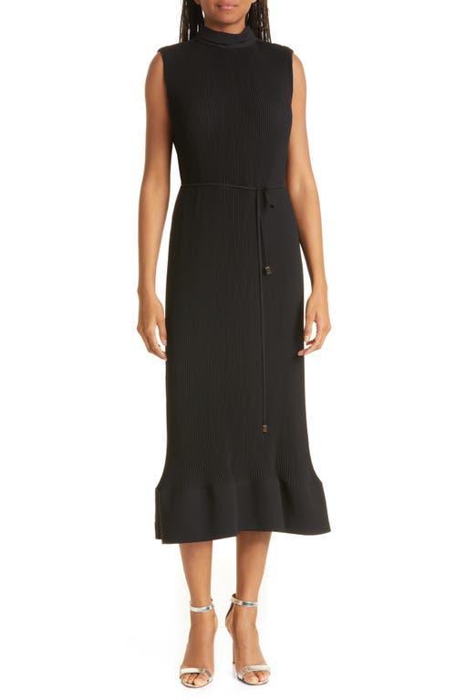 Melina Solid Pleated Dress Product Image