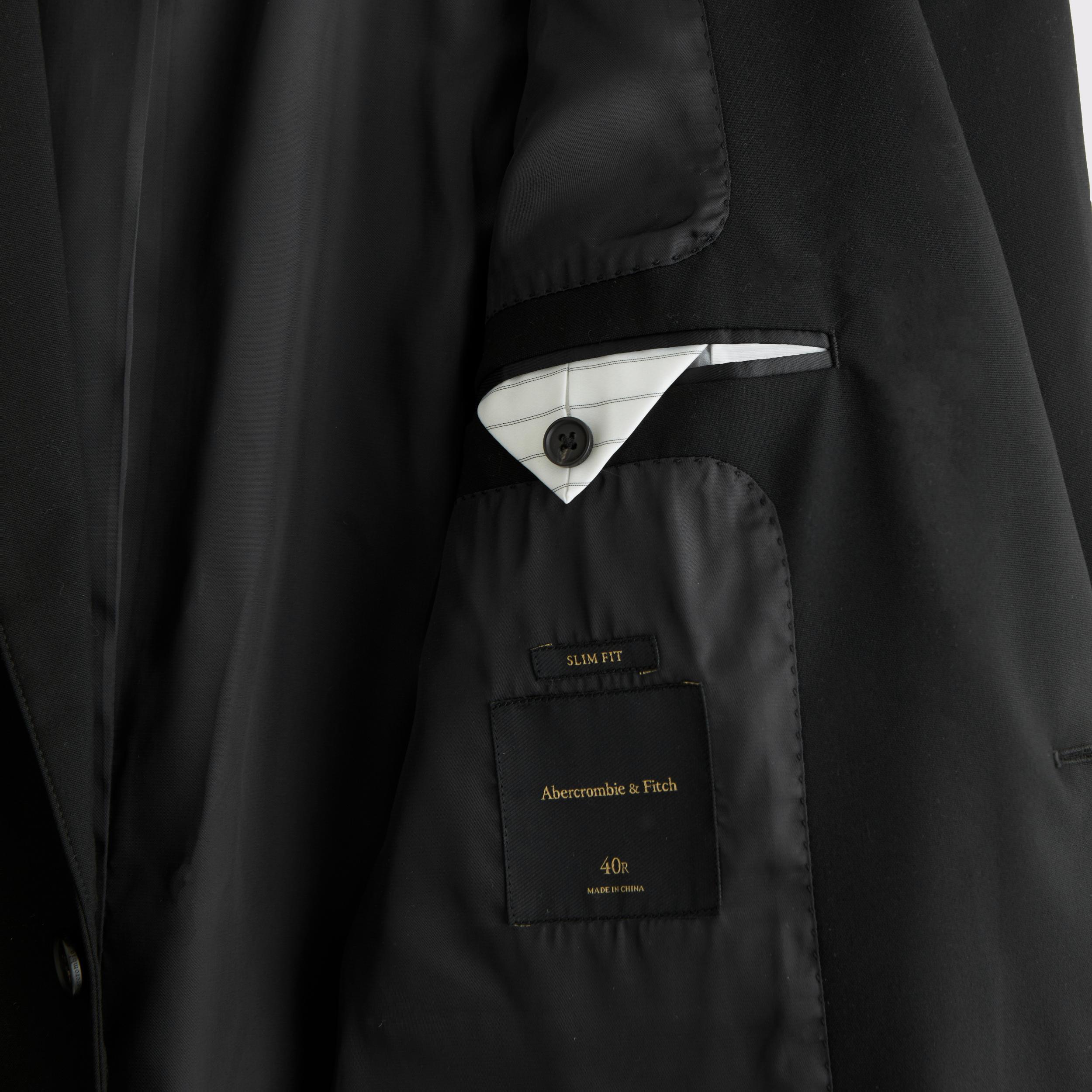 The A&F Collins Slim Blazer Product Image