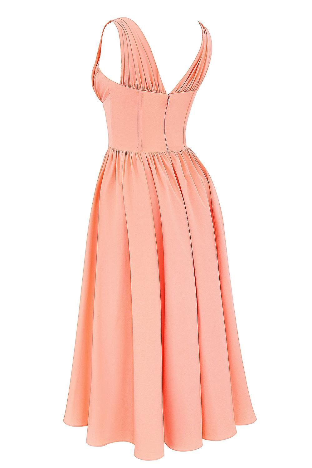 Emmelina  sorbet cotton corset sundress Product Image