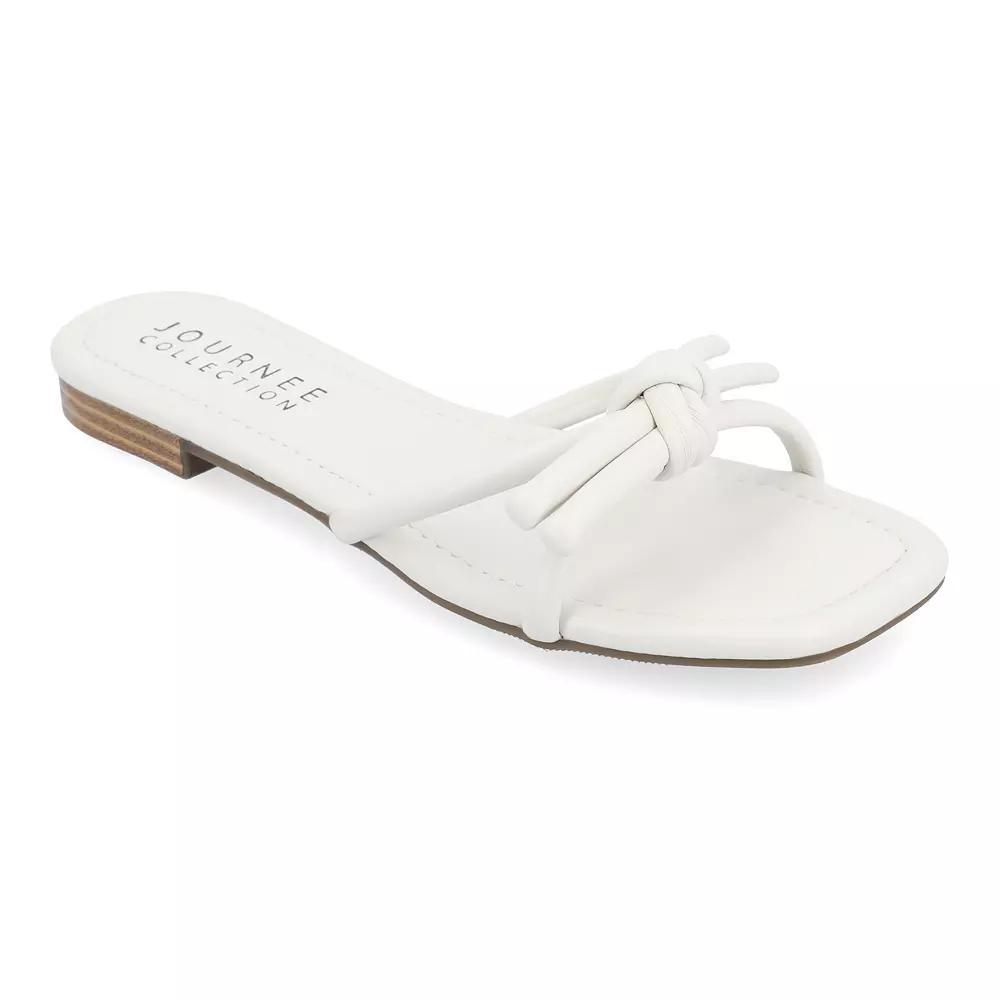 Journee Tru Comfort Foam™ Soma Women's Sandals, Size: 8.5, Off White Product Image