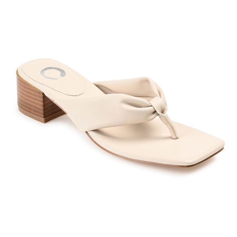 Journee Seelah Womens Heeled Thong Sandals Product Image