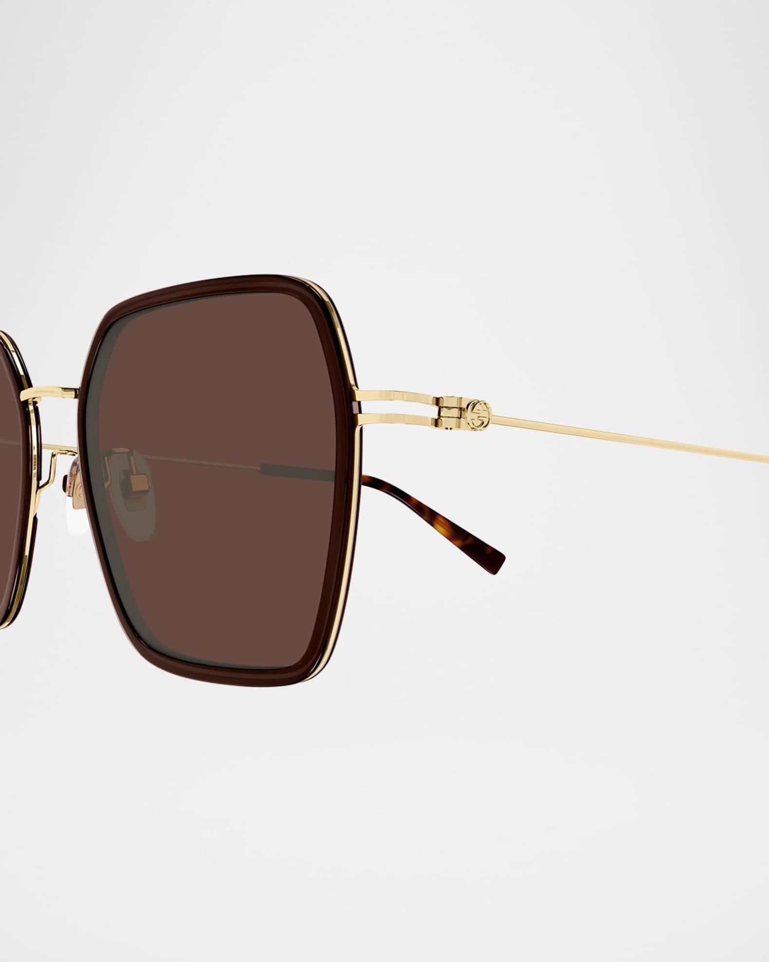 Injection Plastic Square Sunglasses Product Image