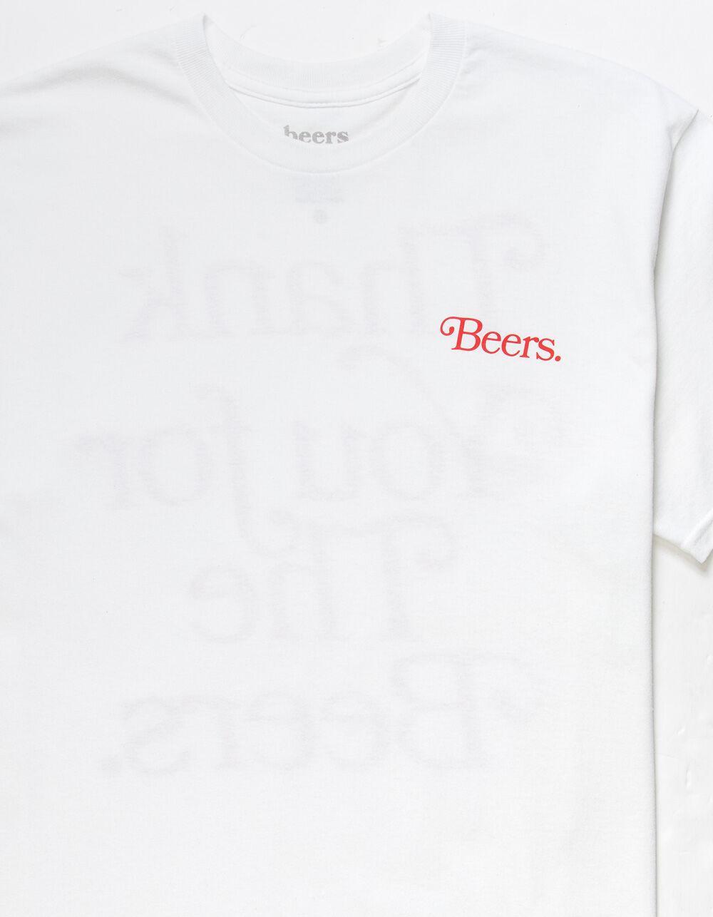 BEERS Thank You Mens Tee - WHITE Product Image