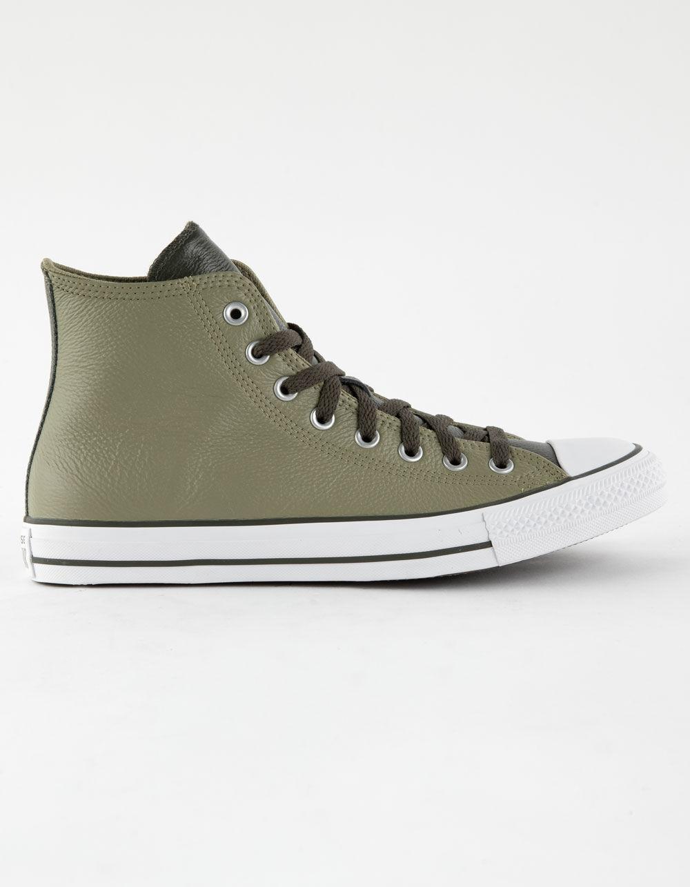 CONVERSE Chuck Taylor All Star Leather High Top Shoes Product Image