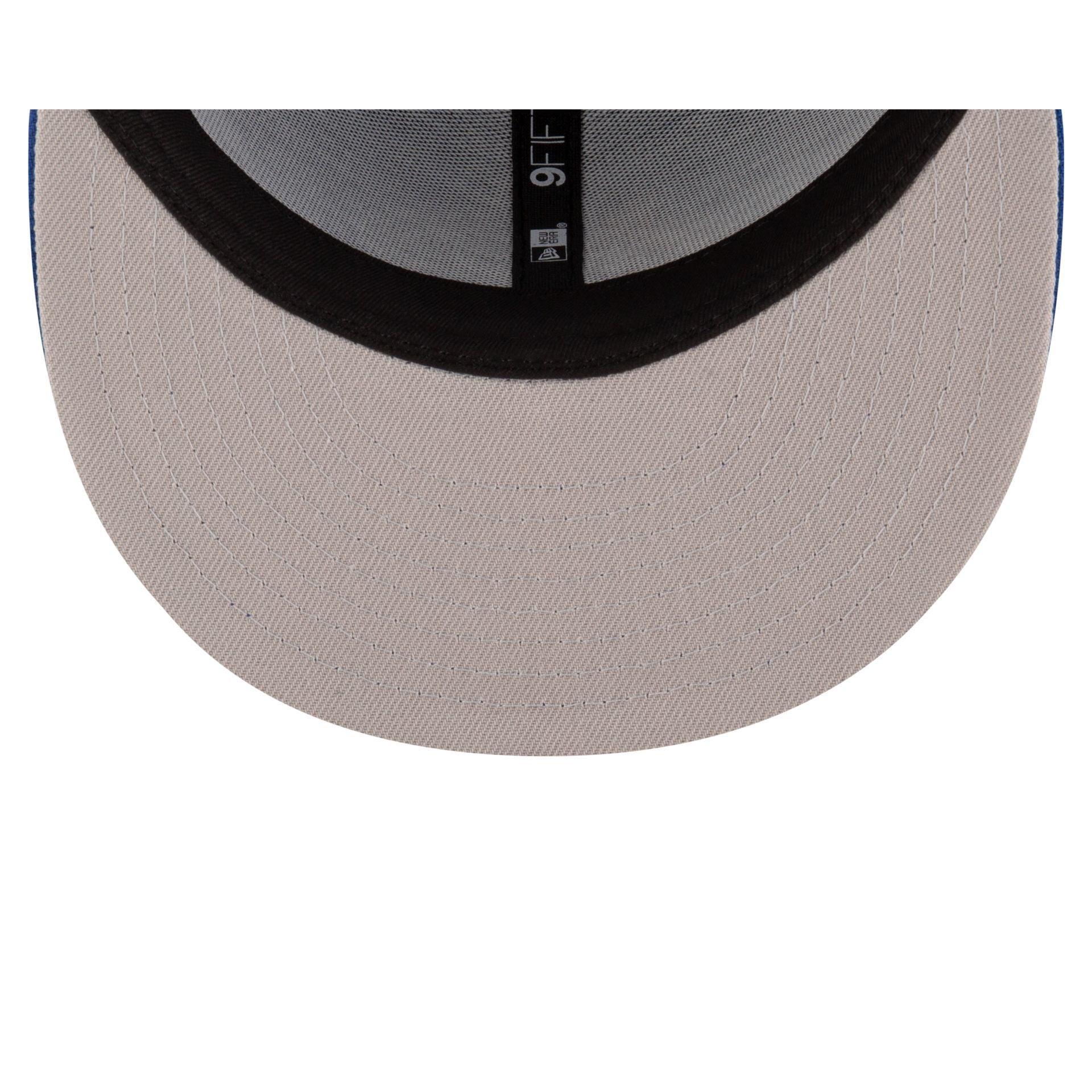 Vancouver Canucks Blue 9FIFTY Snapback Hat Male Product Image