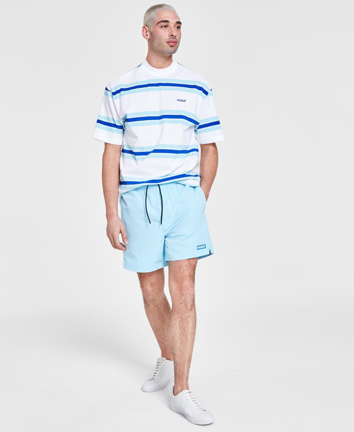 HUGO BOSS Hugo By  Men's Logo Shorts In Turq,aqua Product Image