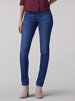 Women's Sculpting Slim Fit Slim Leg Pull On Jean | Women's Jeans | Lee® Product Image