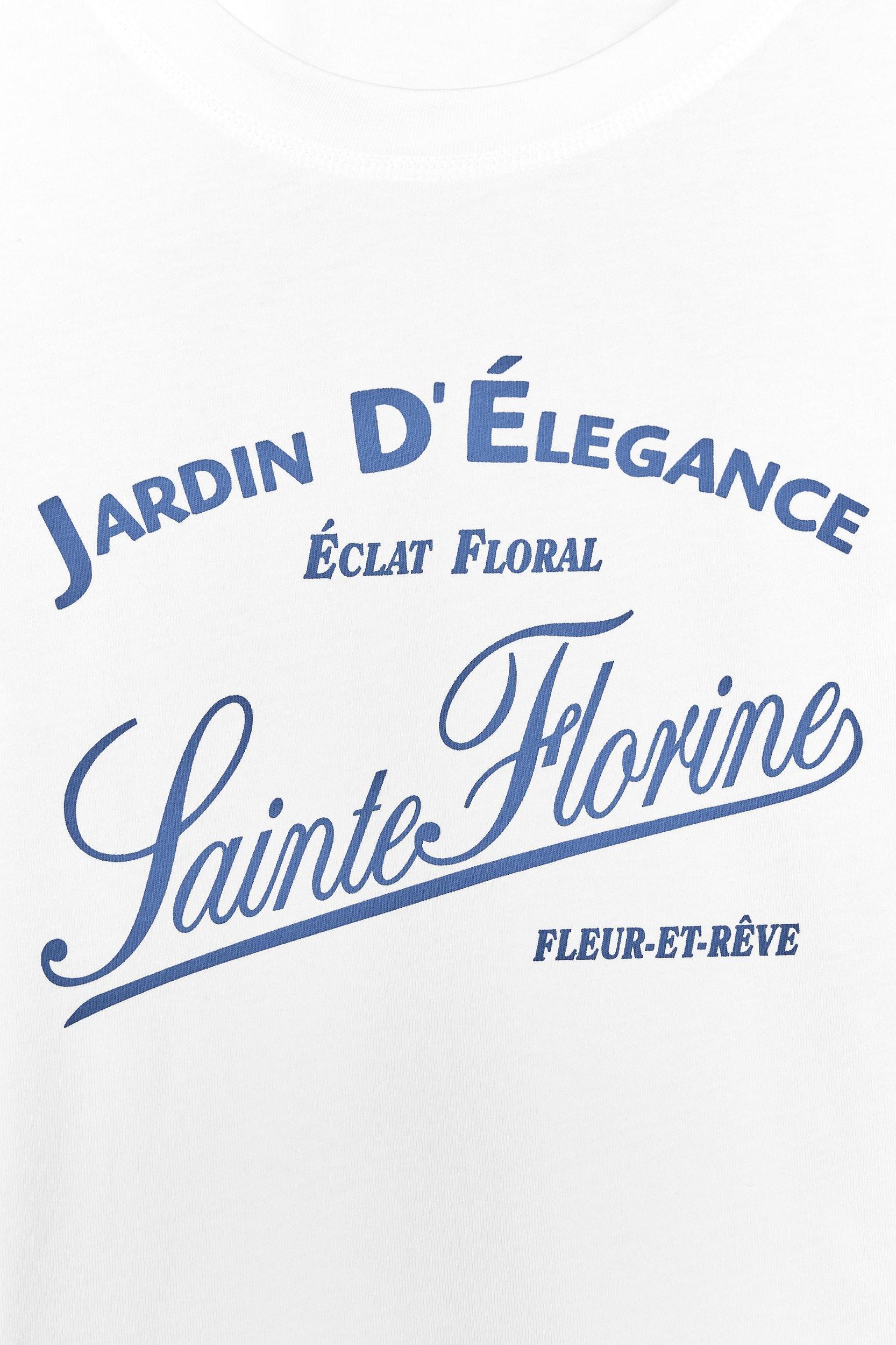 CONTRAST TEXT T-SHIRT Product Image