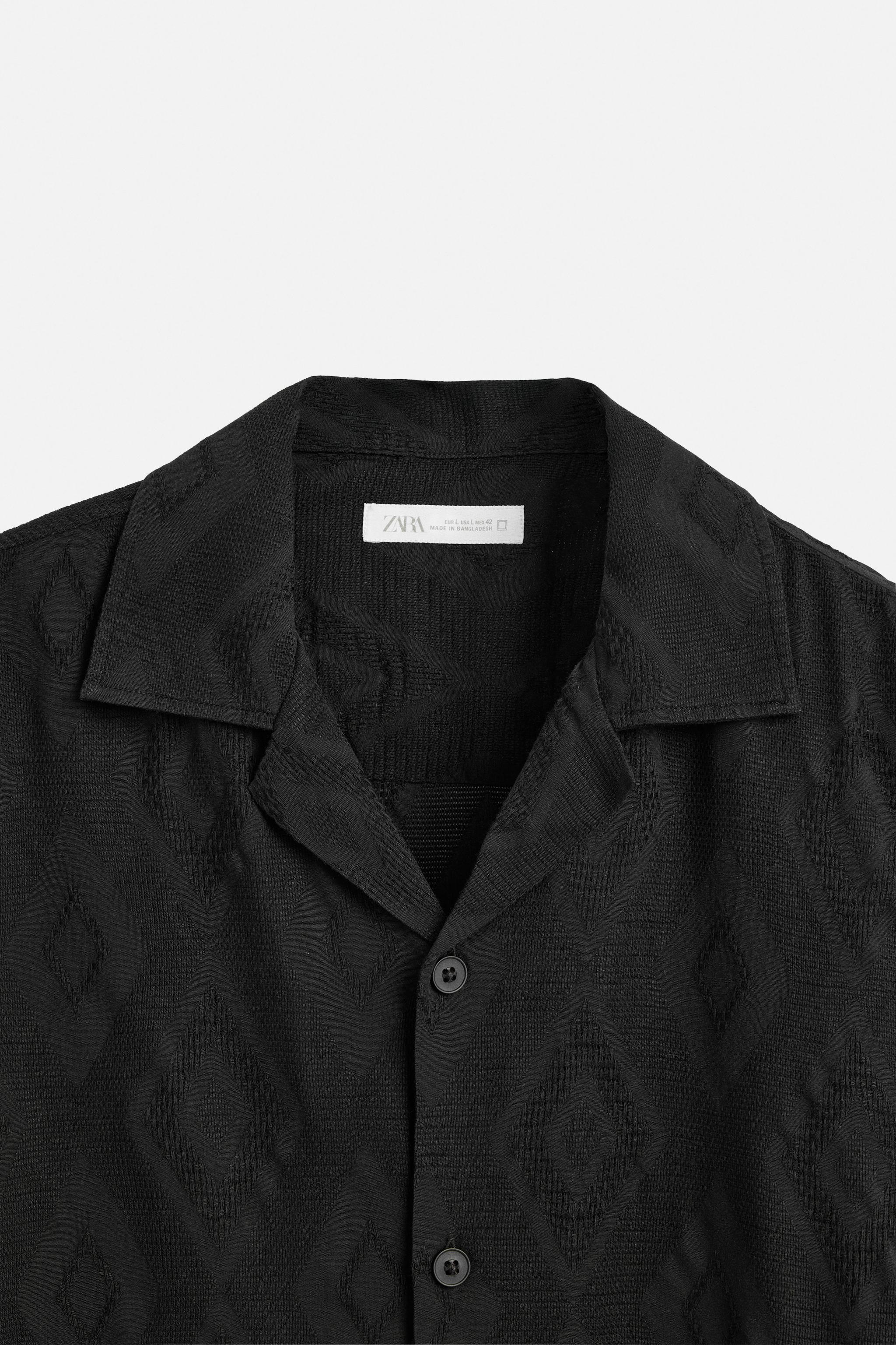 GEOMETRIC JACQUARD SHIRT Product Image