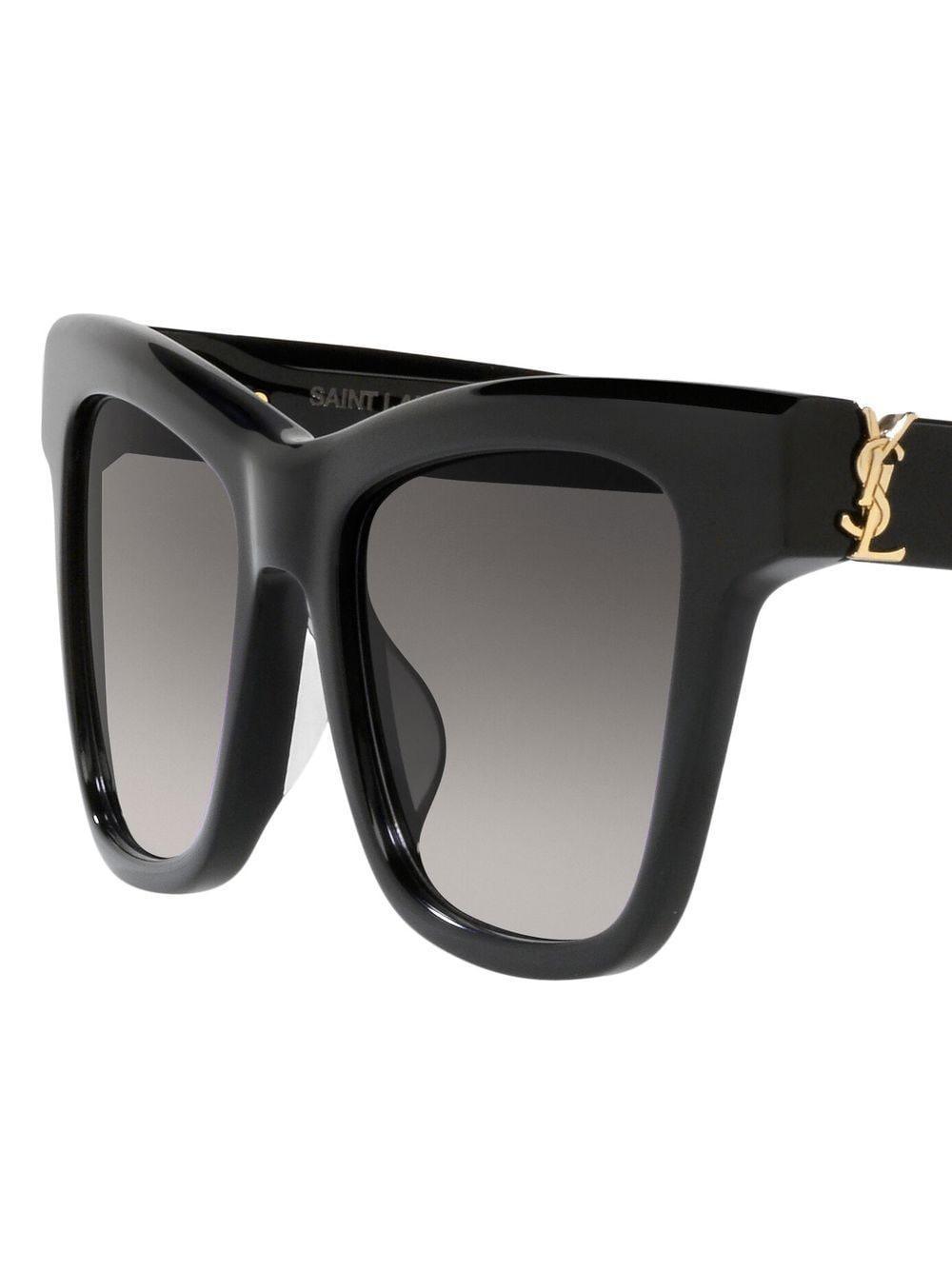 SAINT LAURENT Sl M106 Sonnenbrille In Grey Product Image