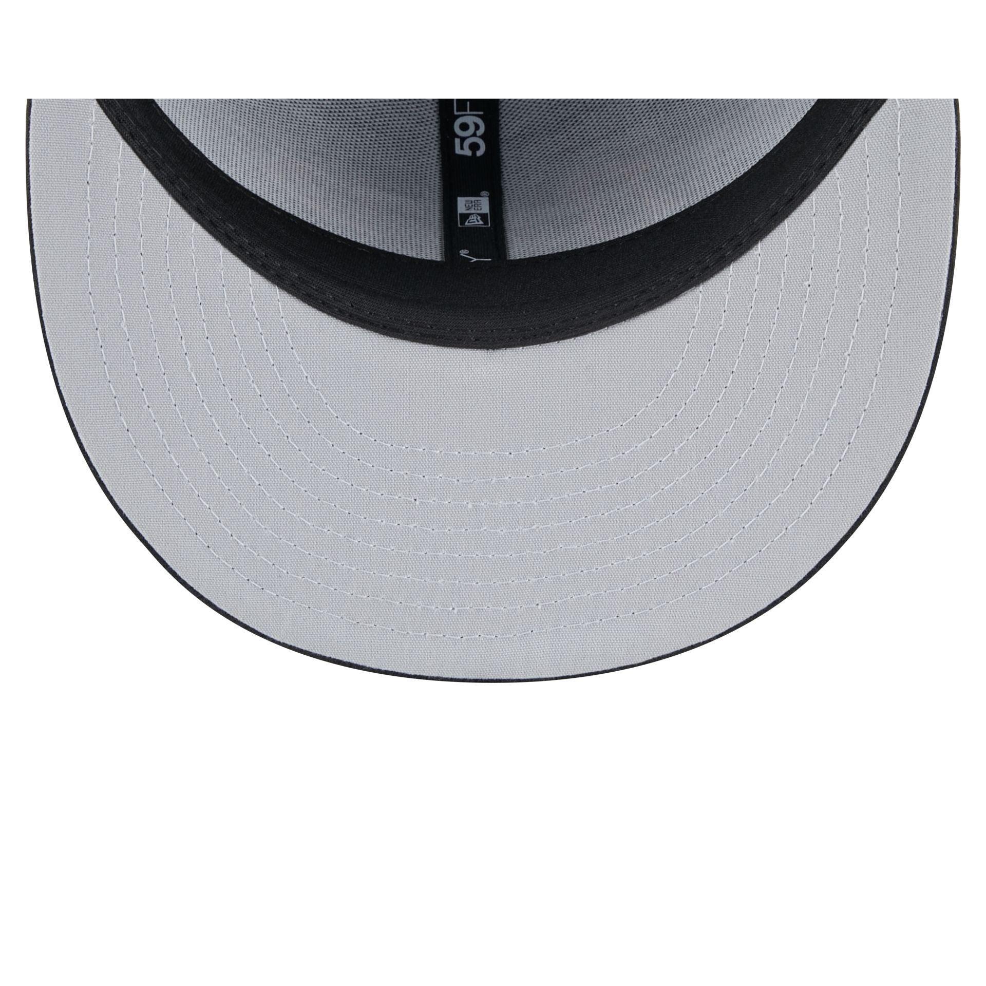 Buffalo Bills 2025 Sideline Hot Weather Black 59FIFTY Fitted Hat Male Product Image