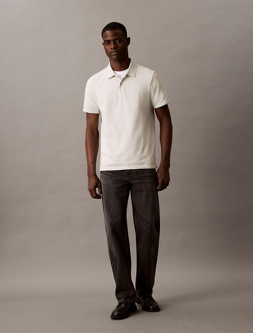 Cotton Blend Classic Polo Shirt  Product Image