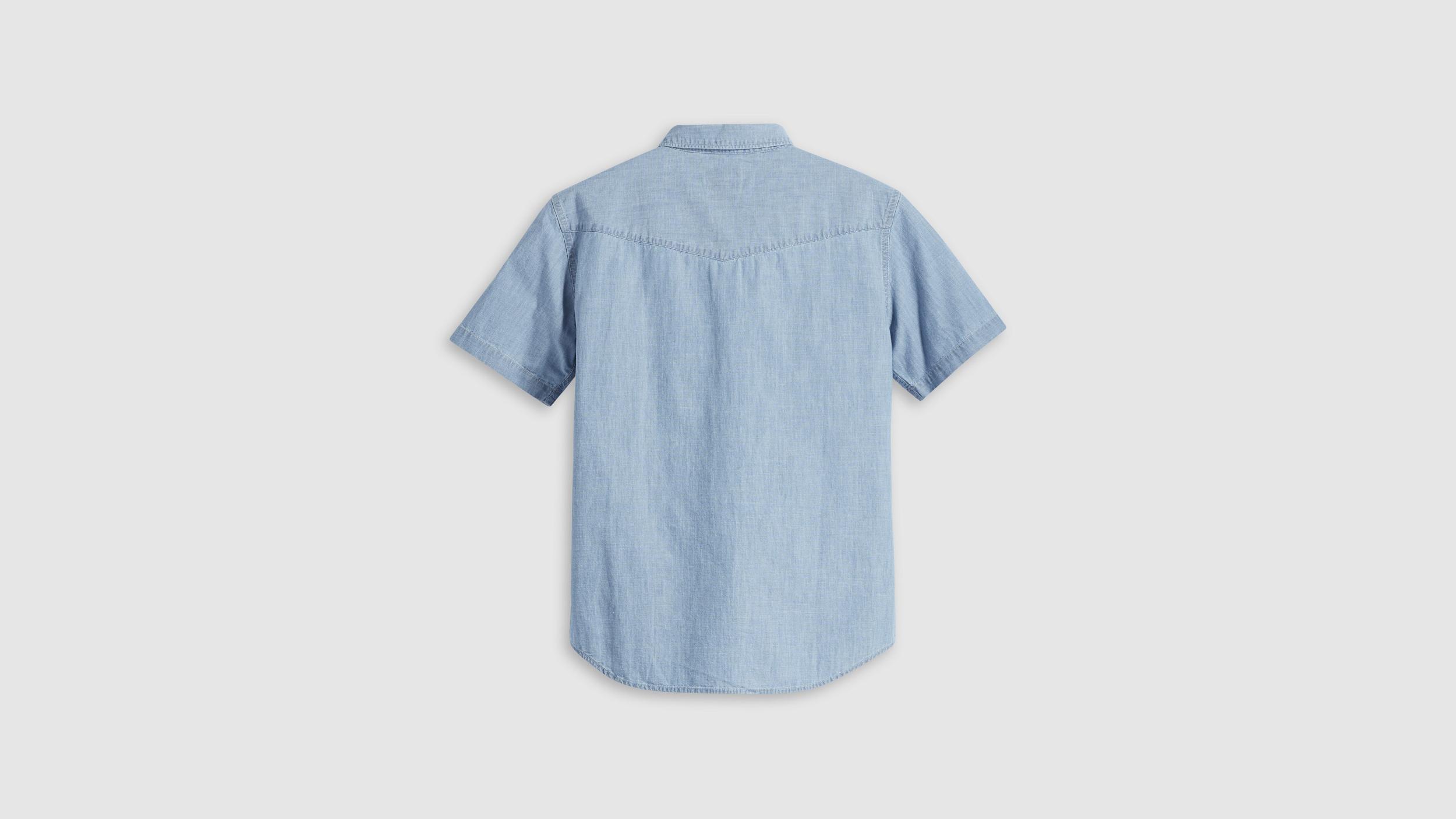 Short Sleeve Relaxed Fit Western Shirt Product Image