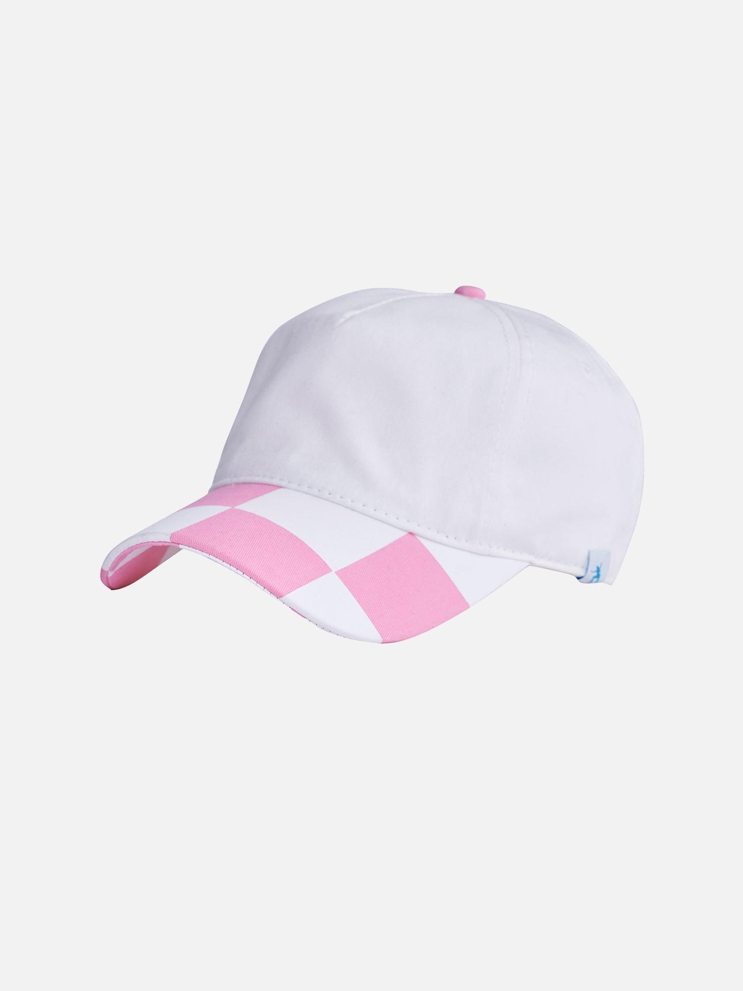 Rose Checkered Hat Product Image