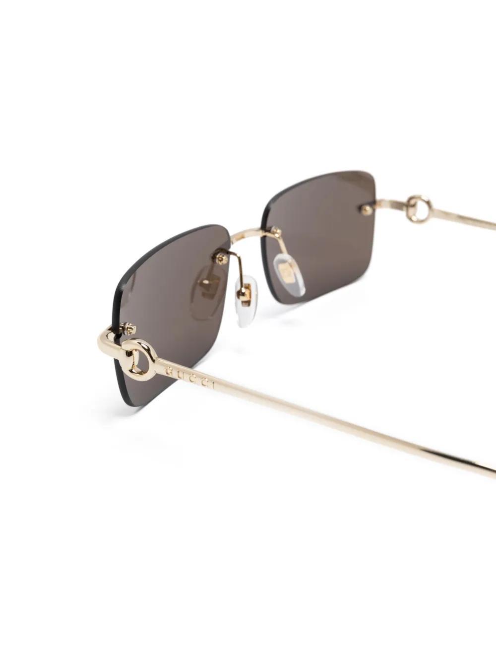 rectangle-frame sunglasses Product Image