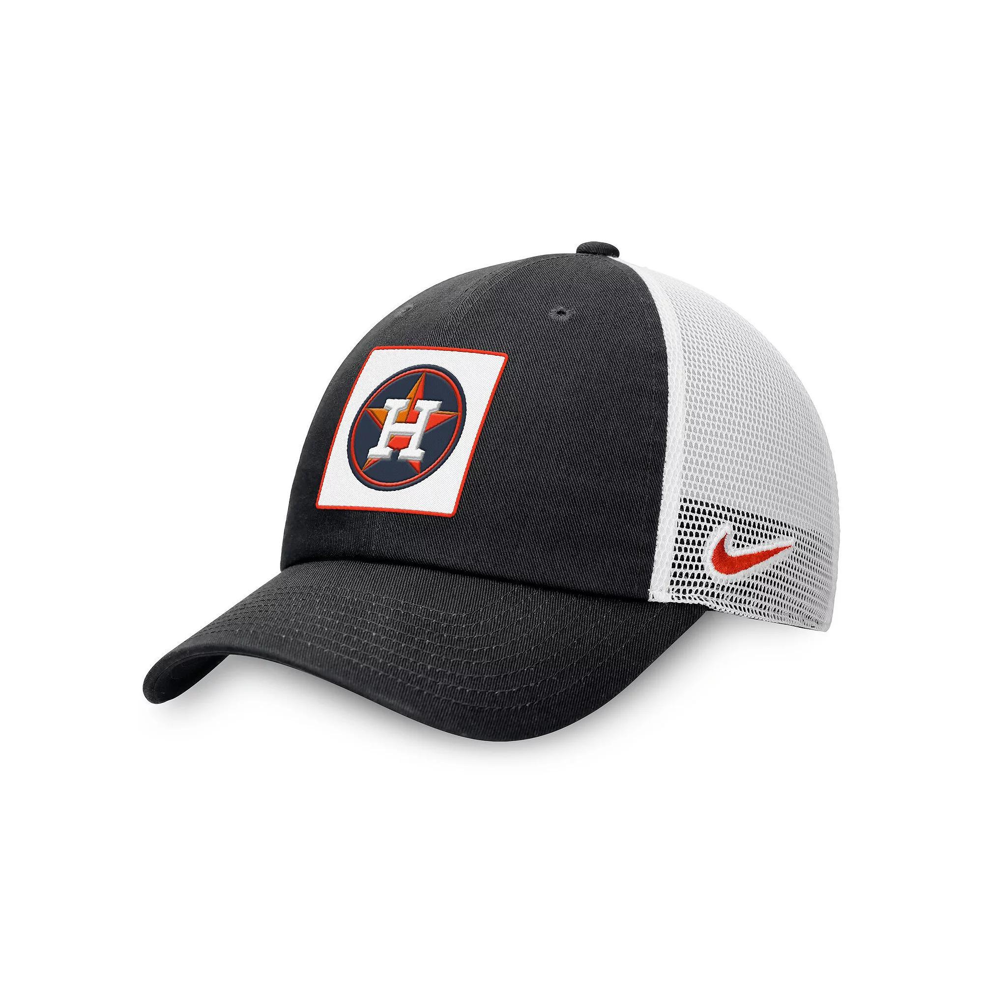 Men's Nike Navy Houston Astros Evergreen Club Trucker Adjustable Hat,  Product Image