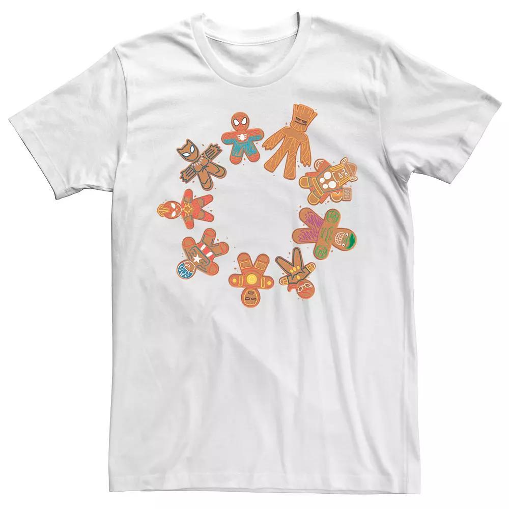 Men's Marvel Avengers Gingerbread Cookie Tee,  Product Image