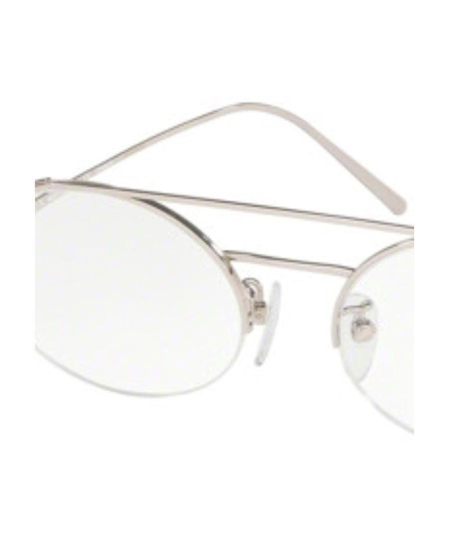 PRADA Circular Flat Mirror In White Product Image