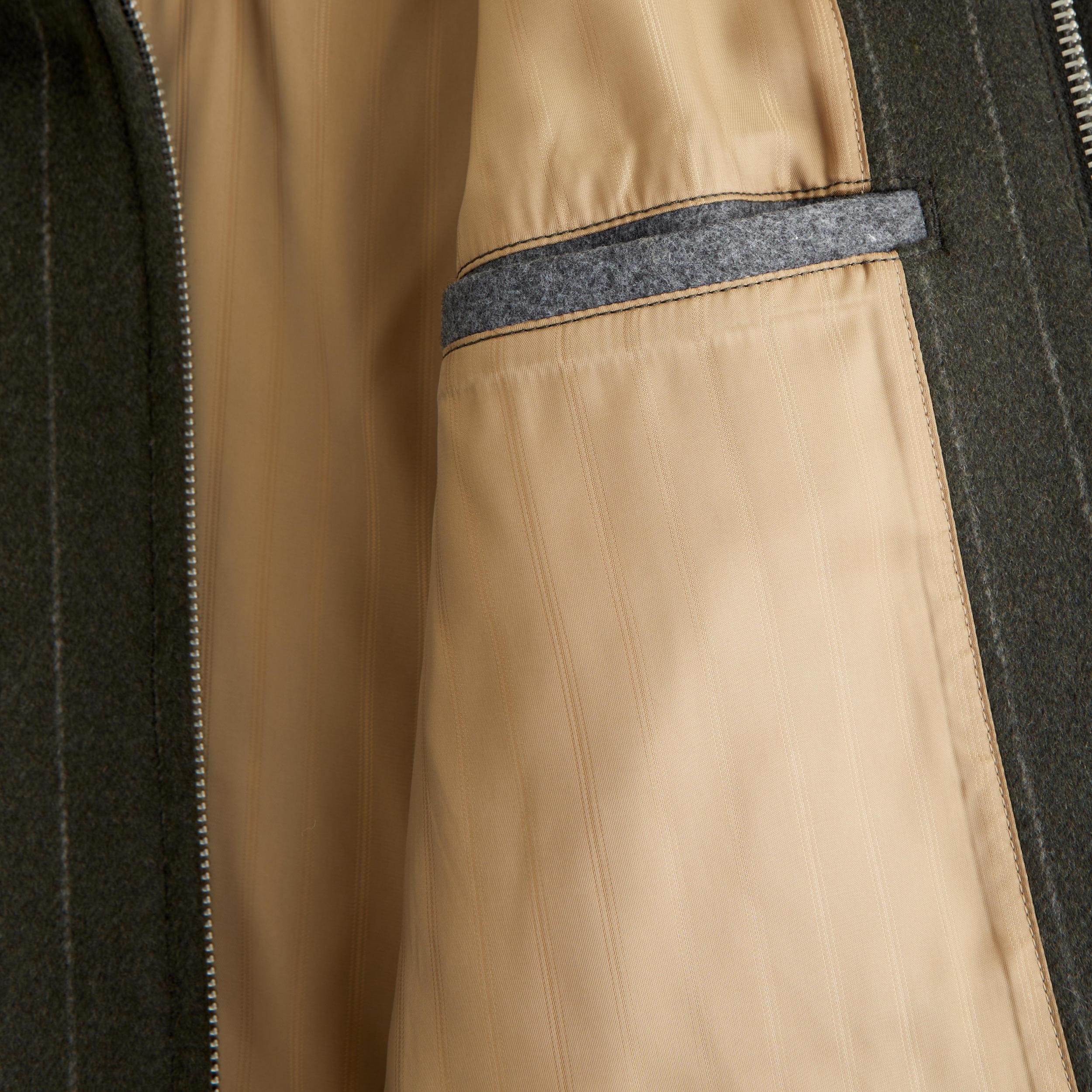 Cropped Wool-Blend Zip Jacket Product Image