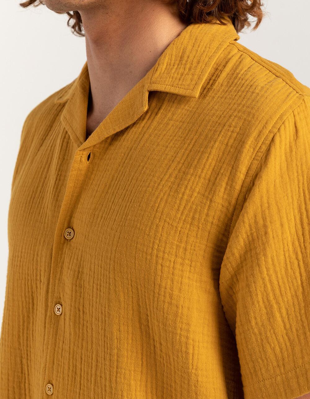 RSQ Mens Gauze Camp Shirt Product Image