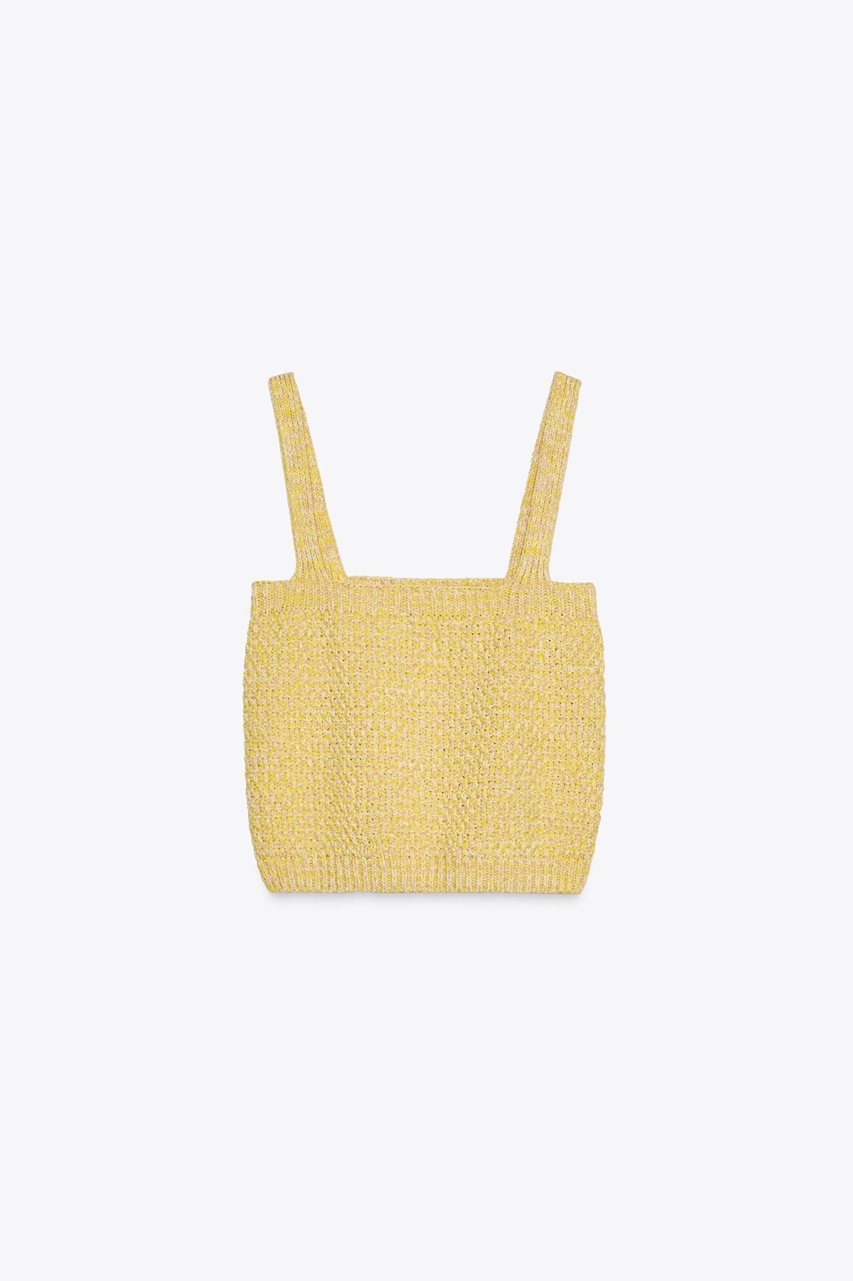 SHORT KNIT TOP Product Image