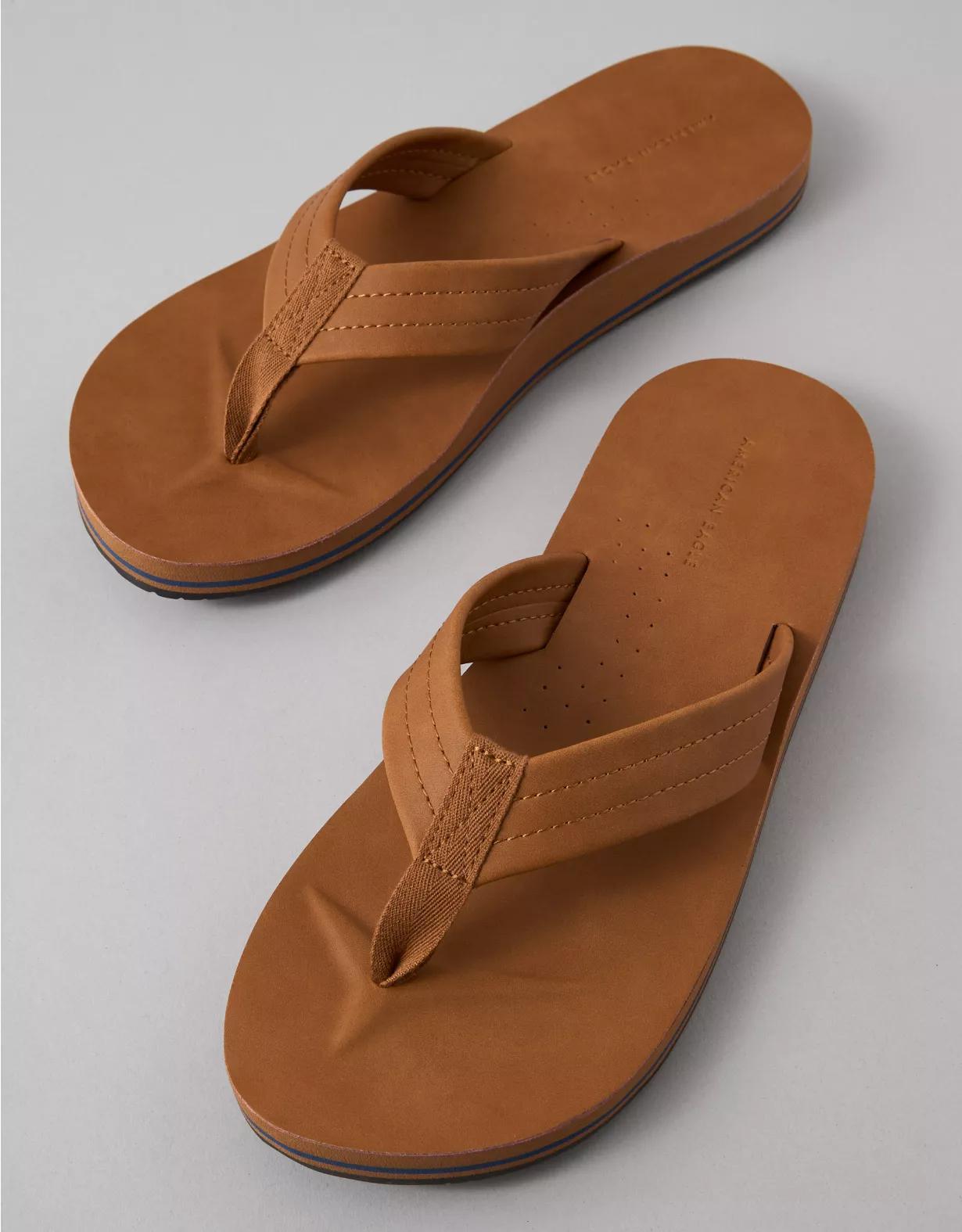 AE Men's Classic Leather Flip Flop Product Image