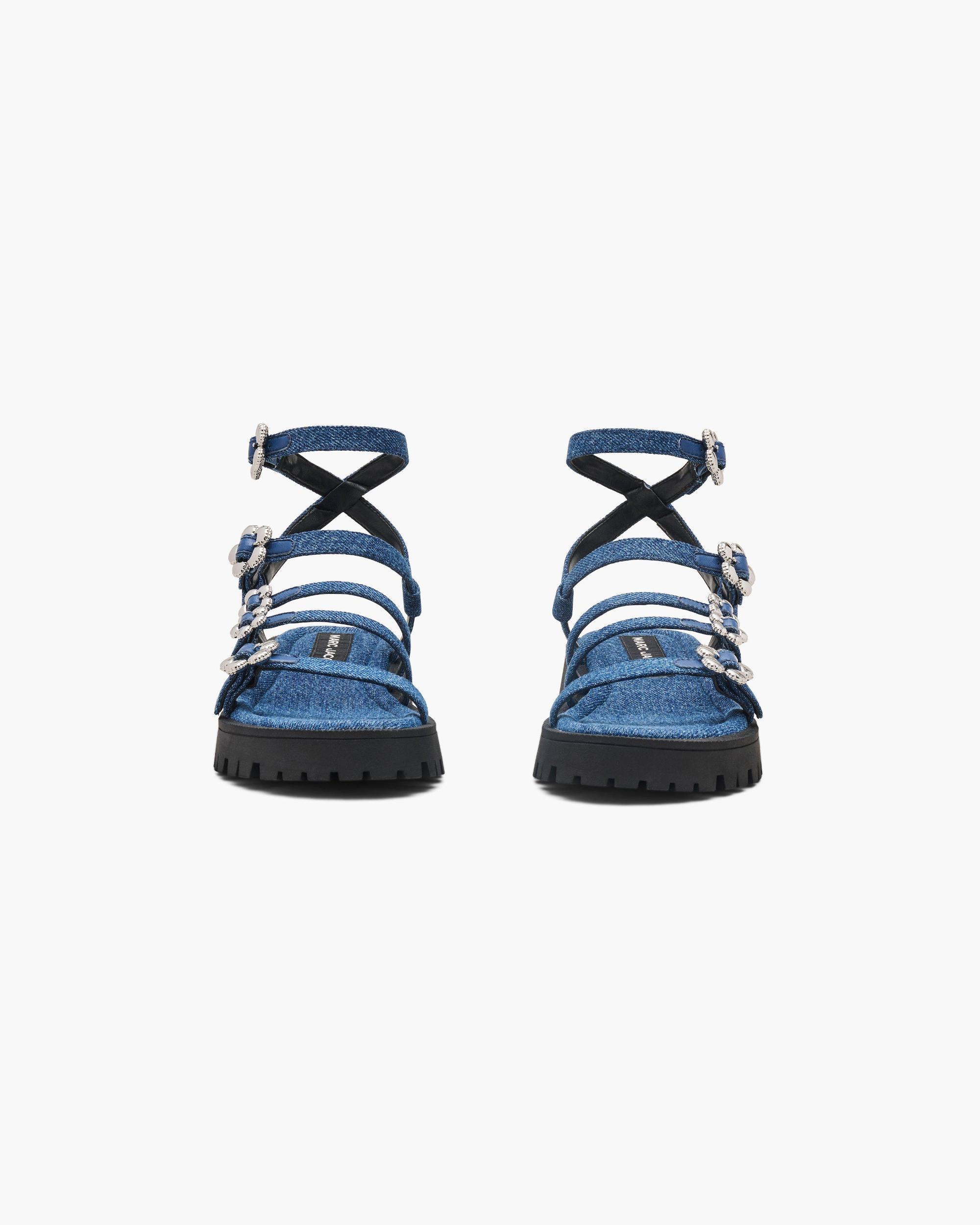 The Denim Daisy Gladiator Sandal Product Image
