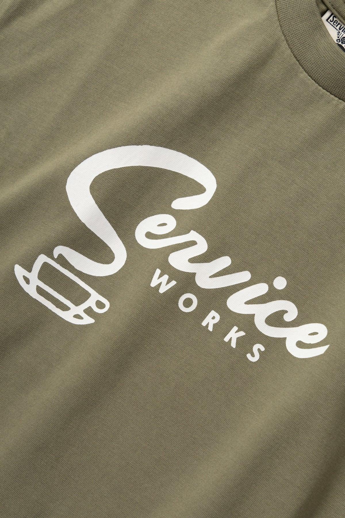 Service Works - Espresso Tee - Olive Product Image