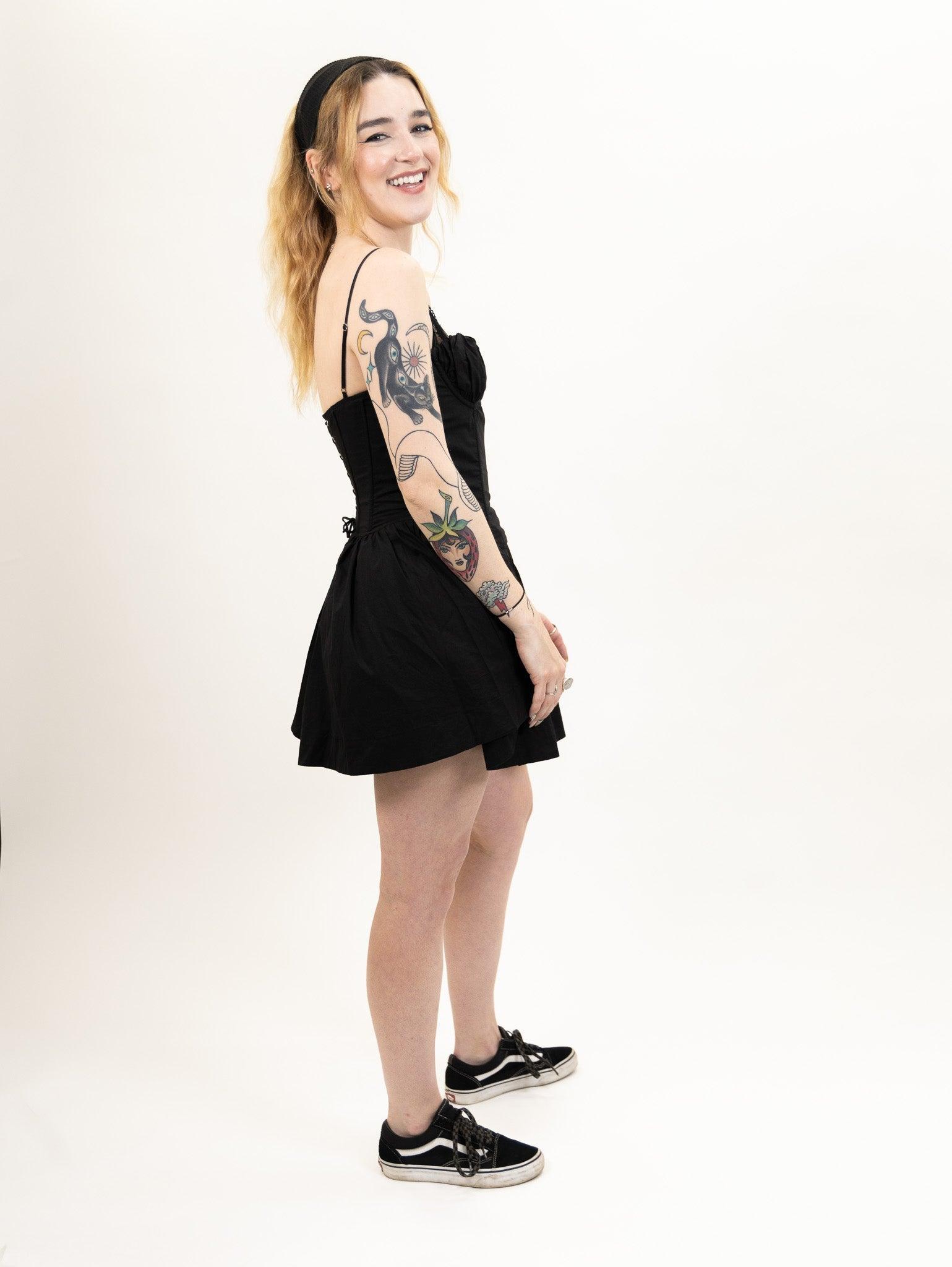 Nia Eli Dress - Black Product Image