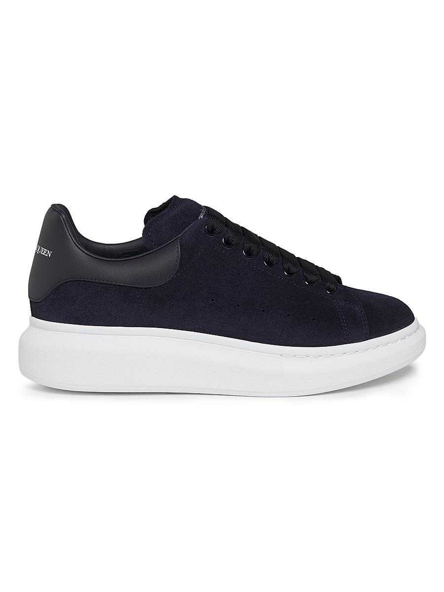 Mens Suede Platform Low-Top Sneakers Product Image